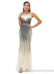 Prom Dresses 2025 Sleeveless Prom Dress Floor Length Formal Evening Dresses