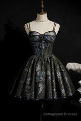 Stunning Sweetheart Lace-Up A-Line Short Homecoming Dress