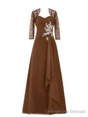 Latest Spaghetti Straps Floor-Length Beading Mother of the Bride Dress