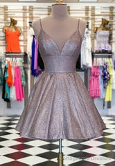Sparkly Short Prom Dresses, Homecoming Dress, Dance Dresses